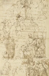 Het mystieke huwelijk van Sint-Catharina en andere studies